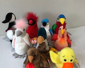 Ty Beanie Baby Bird - 1990s/2000s Collectible Plush