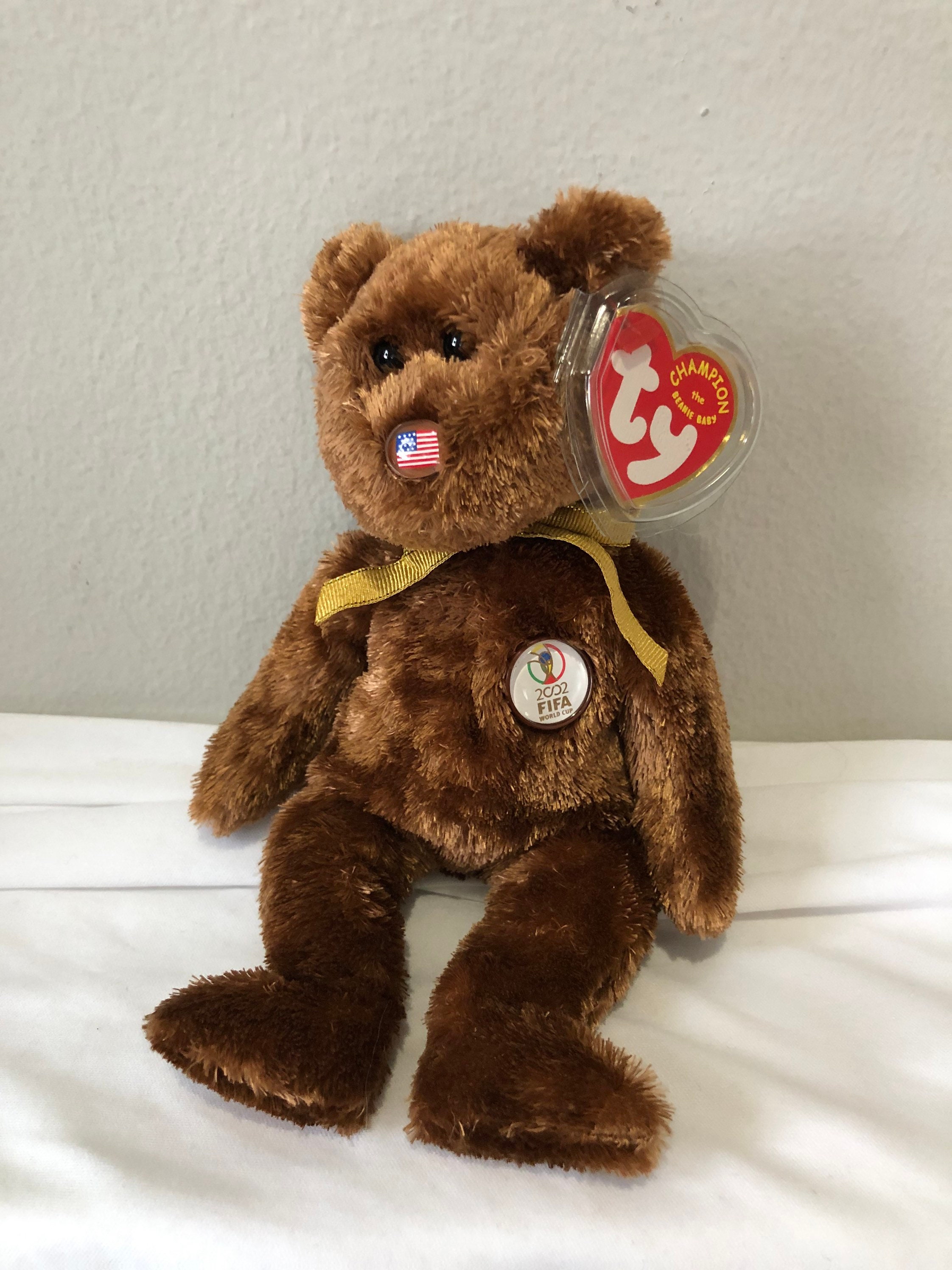 Ty Beanie Babies Choice of Sports Themed Bears Etsy