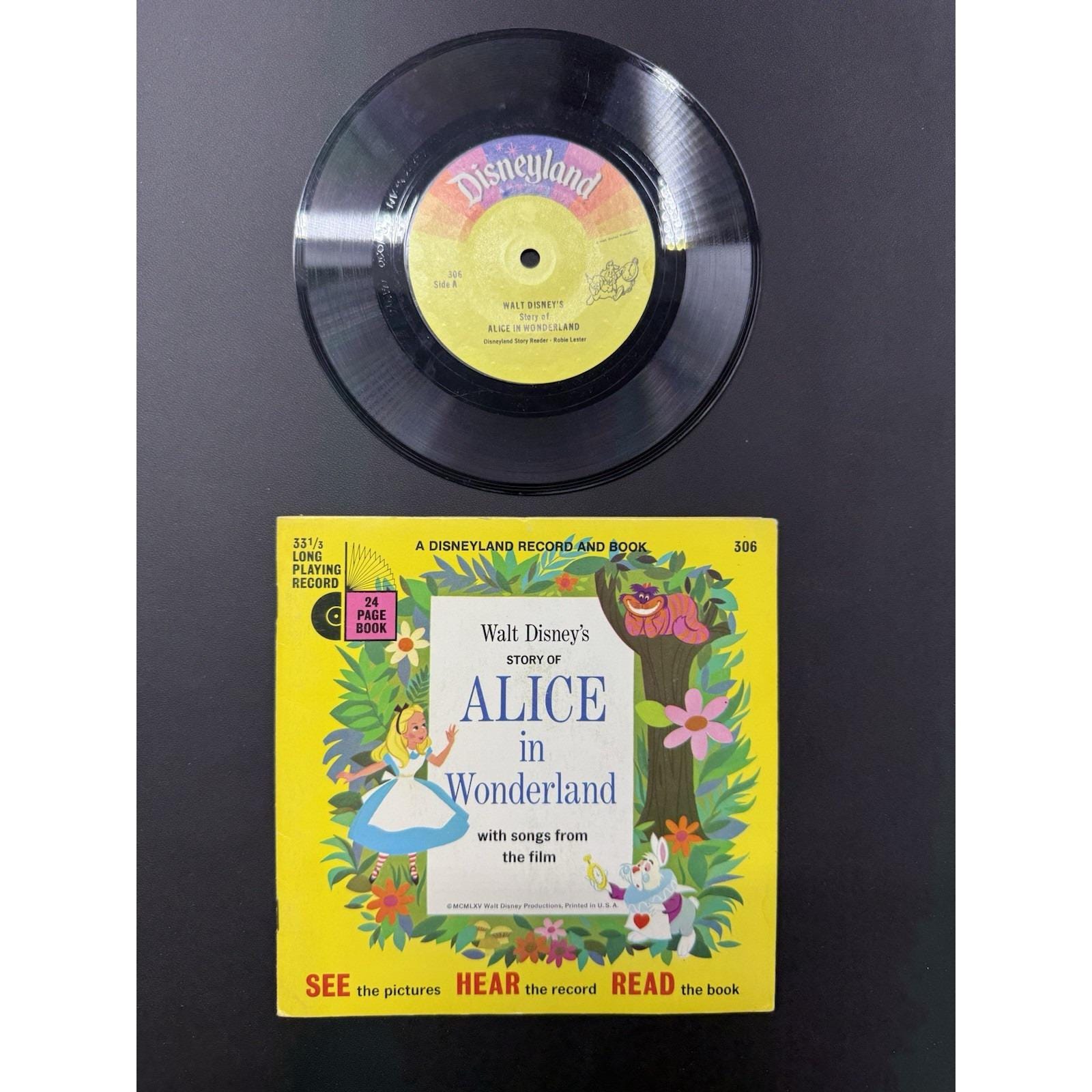 Alice Wonderland Vinyl Record - Etsy