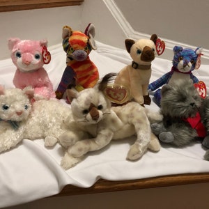 Ty Beanie Babies Choice of Cats