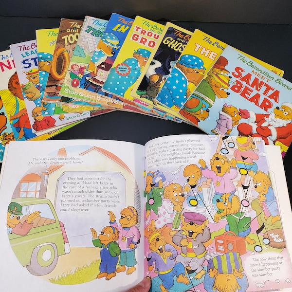 VTG 80s The Berenstain Bears Soft Cover Books by First Time Books, Each Sold Separately:  Fun Stories For All Occasions! Collect Them All!