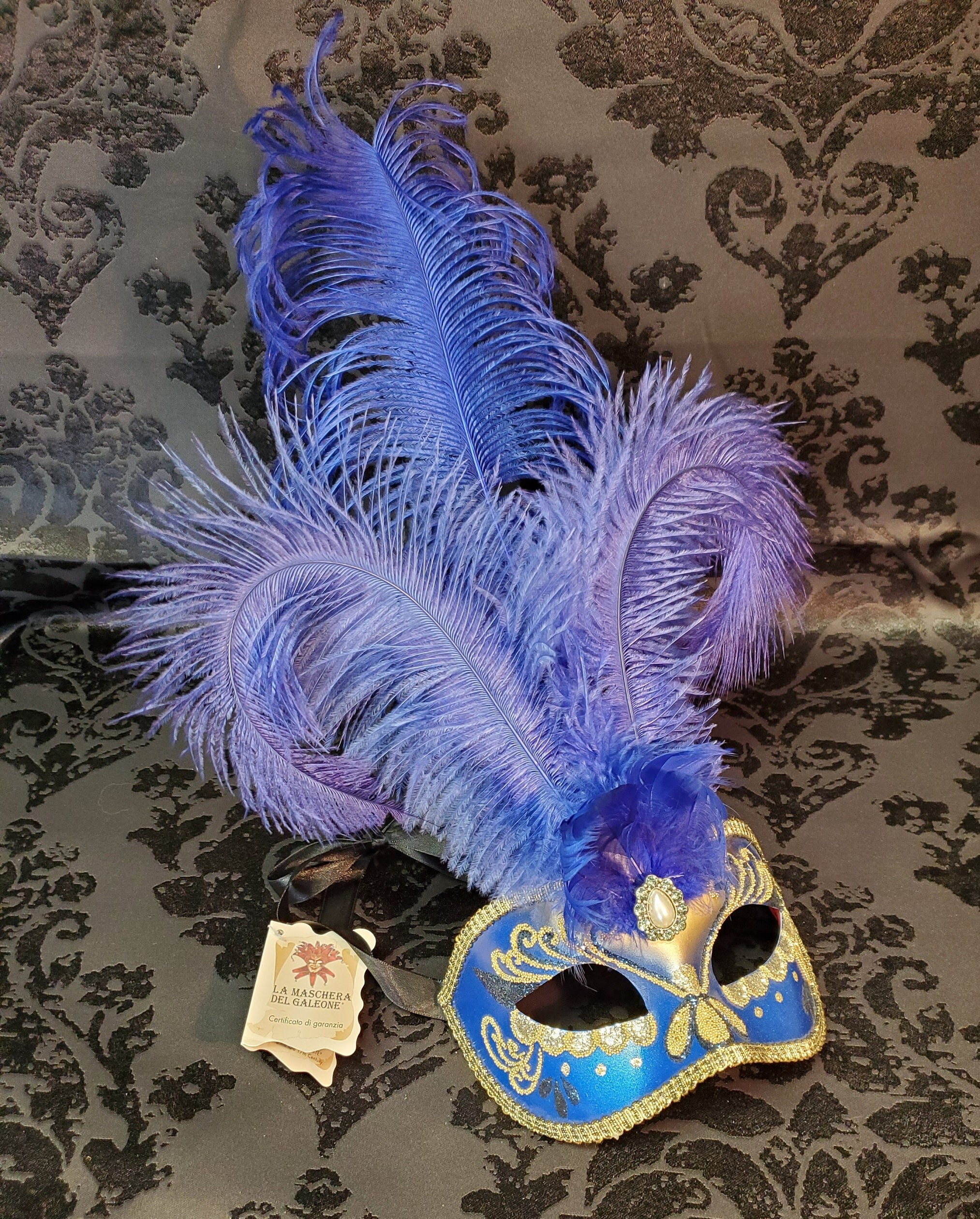 Masquerade Party Backdrops Retro Gold Black Mask Carnival - Temu