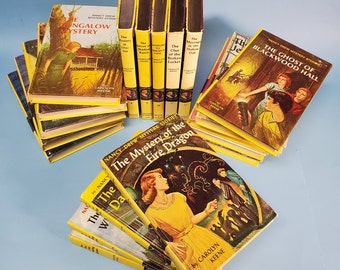 VTG Hard Cover 30s-70s NANCY DREW Books by Carolyn Keene *Sold Individually* Collectible Children's Mystery Stories Beautifully Illustrated!