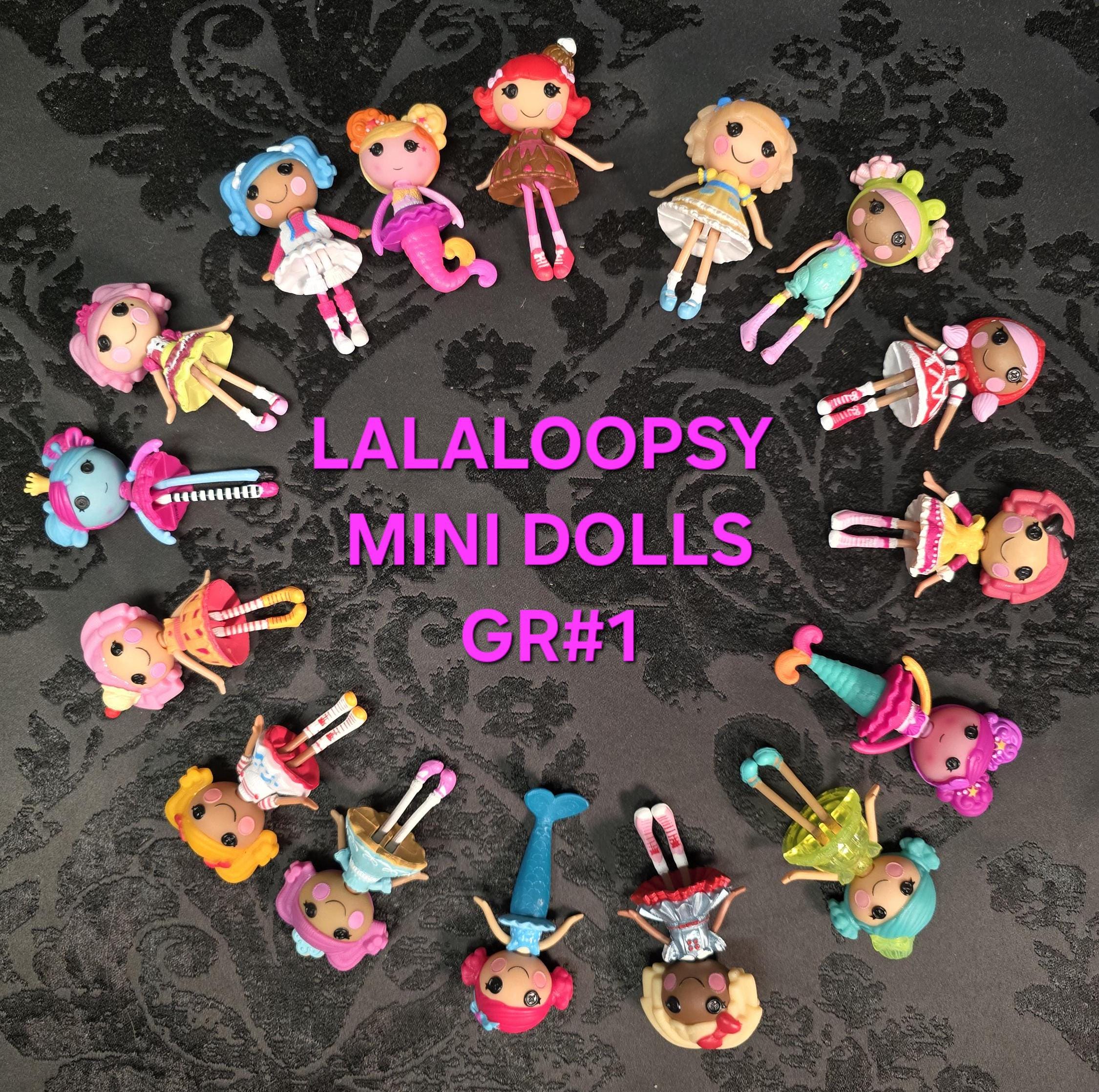 MGA Mini LALALOOPSY Dolls 3" Tall Dolls *Sold Separately* Fun Lootbag/Party Gifts or DYI Keychains/Ornaments Choose one or Collect them All!