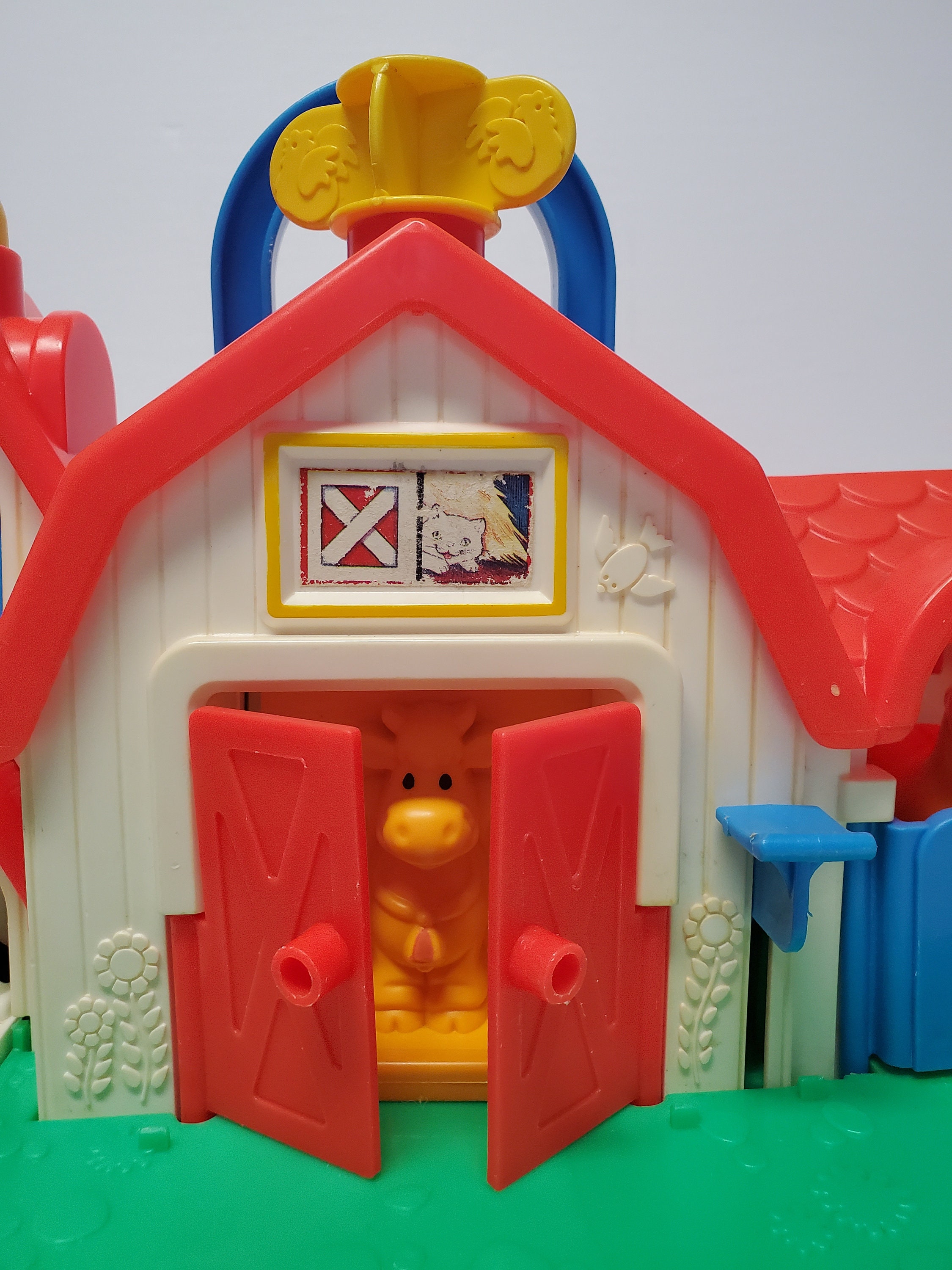 VTG 1987 Fisher Price 'Farm &amp; Animal Sounds' Activity | Etsy
