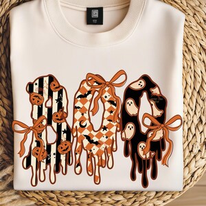 Coquette Halloween Shirt Png, Cute Halloween Boo Coquette Png, Halloween png, Spooky png, Halloween Girly png, Fall png, Sublimation png