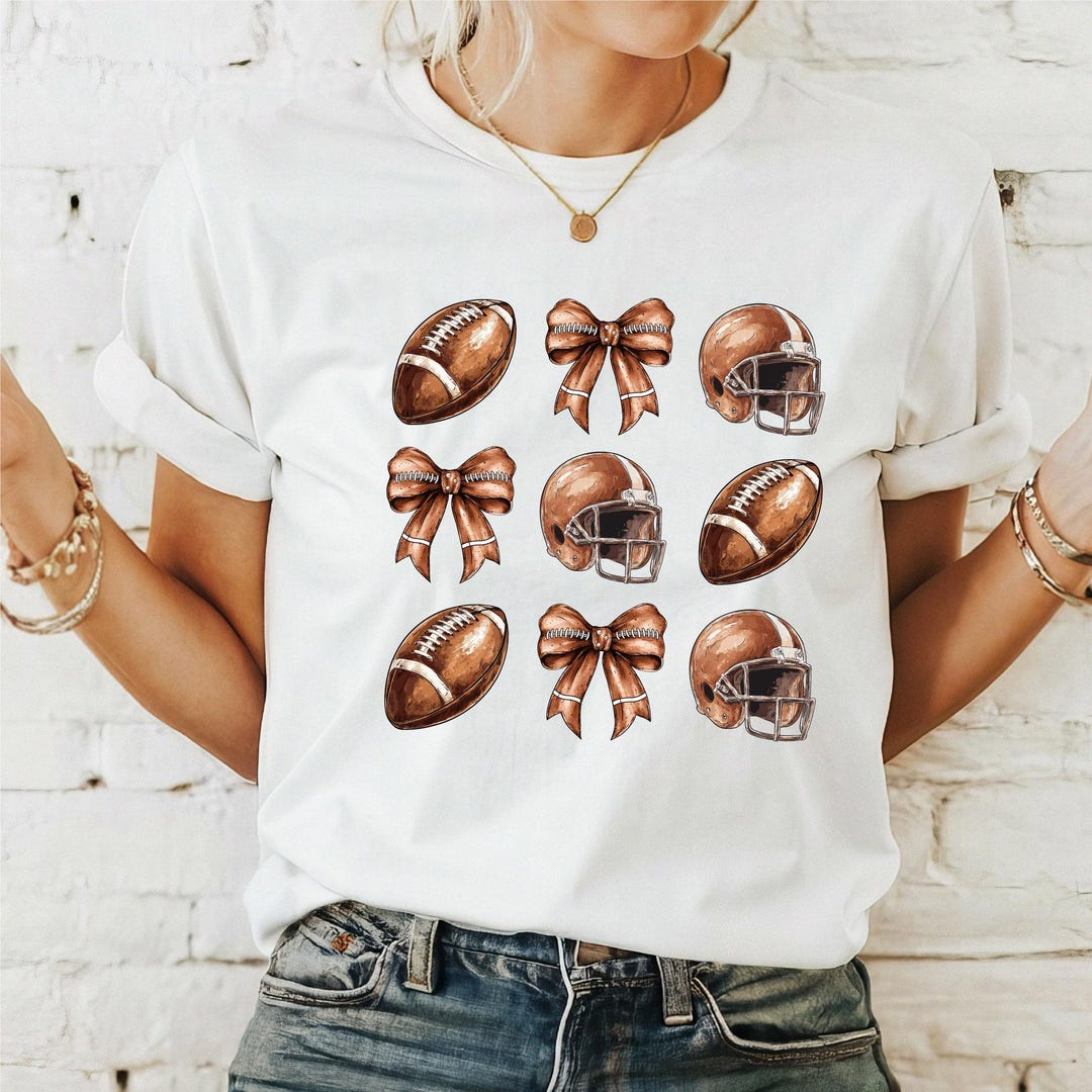 Football Bow-Crew Neck main image 1