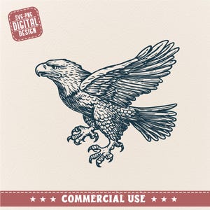Vintage eagle Svg Png, eagle clipart, eagle svg, eagle shirt svg, eagle png, popular eagle vector, 4th july svg, flying eagle svg