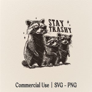 Bleiben Sie schmal geschnittene Waschbären-Svg Png, bleiben Sie schmalzige Waschbären, Squad Trash Svg, Trash Panda Svg, lustige Tiere Svg, Brille Waschbär