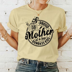 Stolze Mutter einiger Dummköpfe (SVG), Lustige Mama (PNG), Design für ein Muttertags-Shirt Bild 5