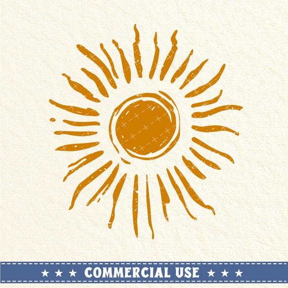 Retro Sun Svg Png, Vintage Sun Svg, Sun Svg, Sun Png, Boho Summer PNG,Celestial Png, Trendy svg designs, Svg for shirt, Commercial Use