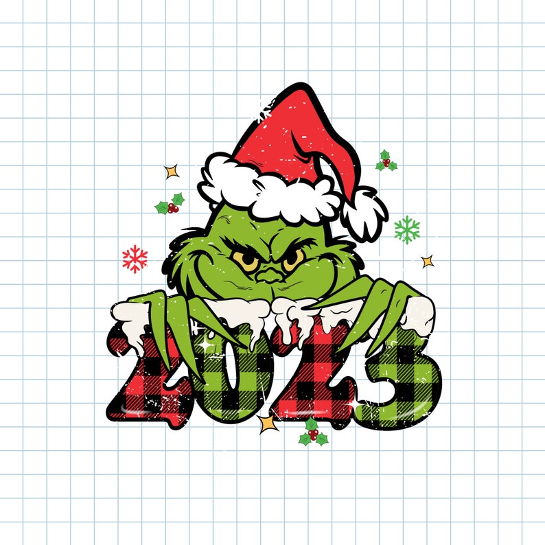 Grinch 2023 PNG Joyeux Noël PNG Noël 2023 Grinch Christmas - Etsy Canada