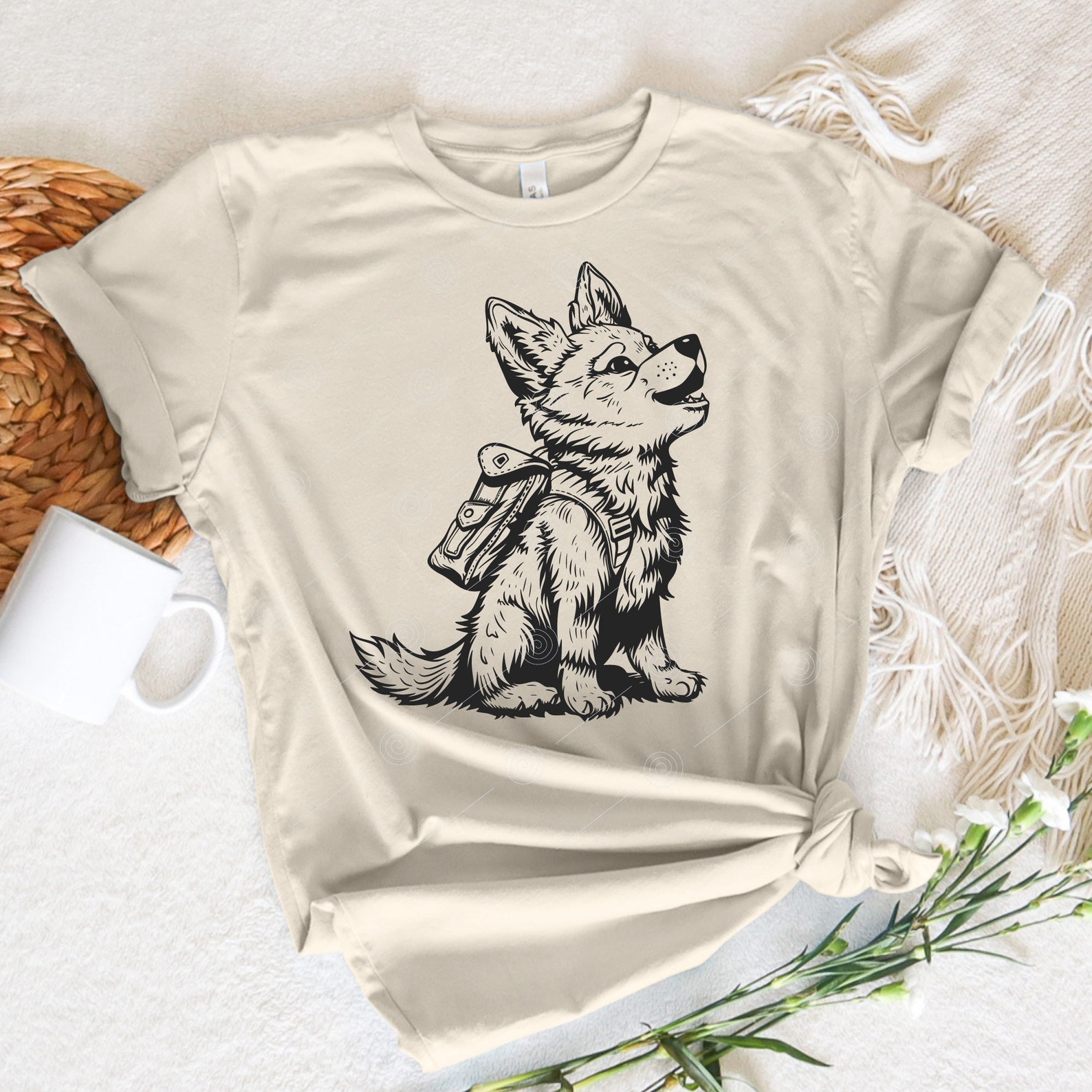 Scout Wolf Svg Png, Wolf Puppy Svg, Baby Wolf Png, Cricut Wolf Png ...