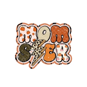 Retro Momster PNG, Momster Png, Pumpkin Season, Sublimation Design Downloads, Momster pumpkin svg, Thanksgiving, Instant Download.