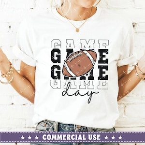 Dia do Jogo de Futebol SVG PNG, Dia do Jogo Svg, Vida no Futebol svg, Vibes do Dia do Jogo svg, Torcida do Futebol svg, Camisa de Futebol svg png, Uso Comercial