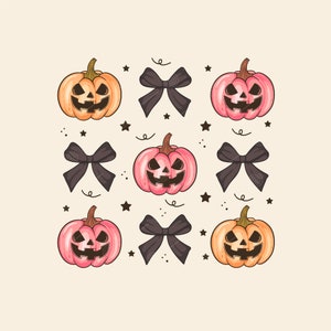 Pink Halloween Png, Pink pumking Png, Spooky season png, Trending png, Aesthetic png, Coquette Halloween, Witchy Halloween png