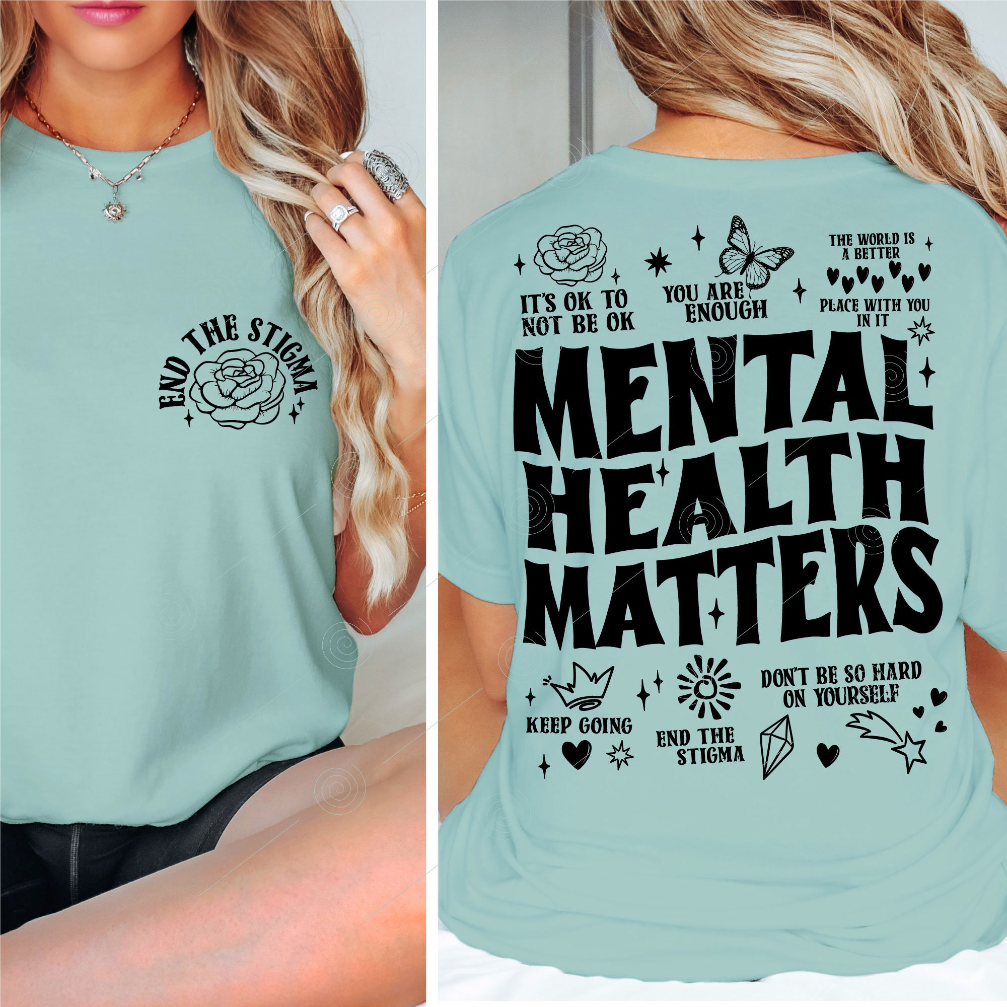Mental Health Matters SVG PNG, Mental Health Awareness Svg, Mental ...