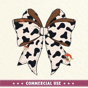 Lazo de vaca occidental femenino PNG, lazo de coqueta con estampado de vaca, lazo de coqueta de vaca png, lazo de vaca png, lazo de coqueta de vaca Doddle Png, diseño occidental de moda