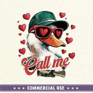Jungen Valentines png, rufen mich png, Valentines Ente Jagd Sublimation, Kind Valentines png Sublimation Valentine Design für Jäger