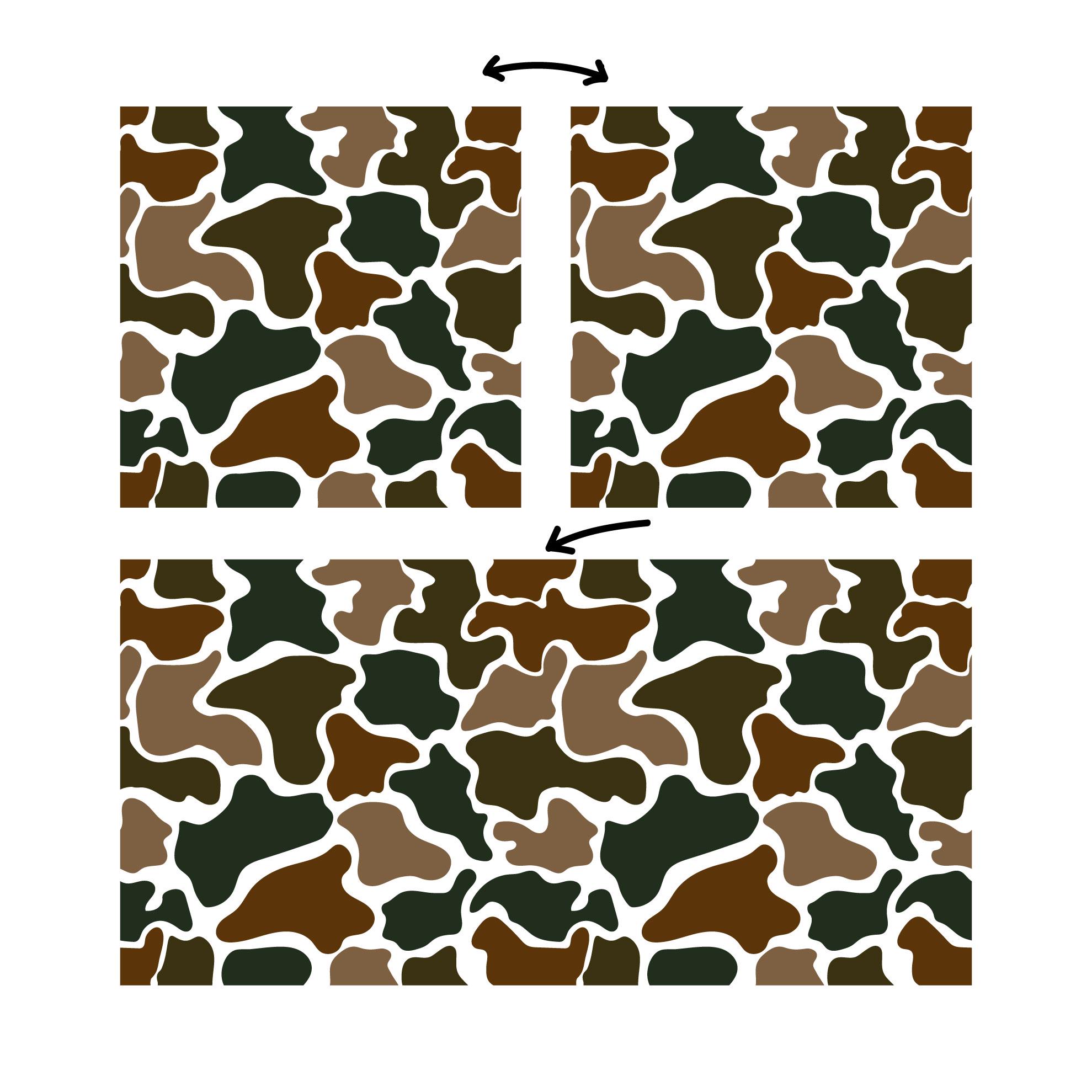 Old Camo Seamless Pattern PNG, Camouflage Duck Hunting Patterns PNG ...