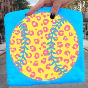 Summer Baseball PNG Bundle, Retro Beach Softball Designs, Leopard Print Ball Sublimation, Colorful Sports Mama PNG, Summer Vibes Ball Pack image 8