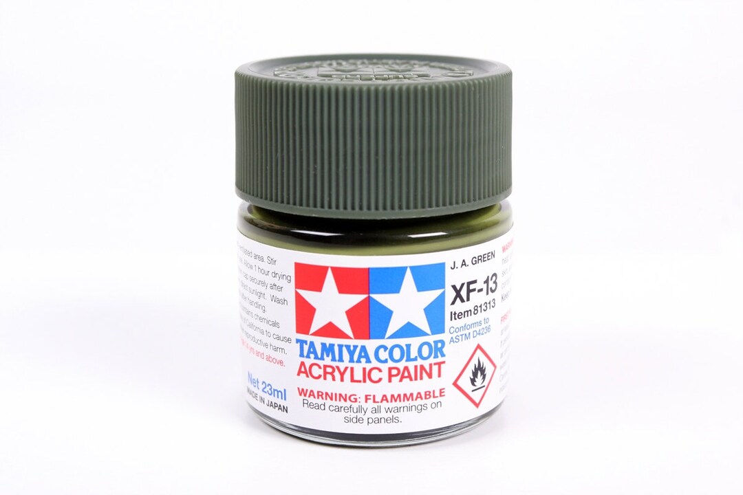 TAMIYA XF-13 Japan Army Grün Acrylfarbe Matt - 23 Ml Dose