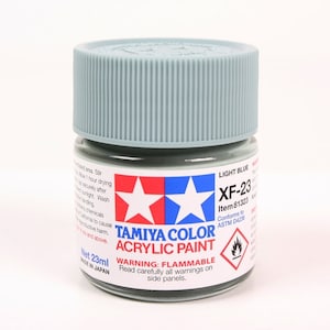 Tamiya Acrylic XF-23 Light Blue 23ml Bottle of Paint # 81323