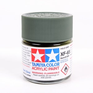 Tamiya Acrylic XF-65 Field Grey 23ml Bottle of Paint # 81365