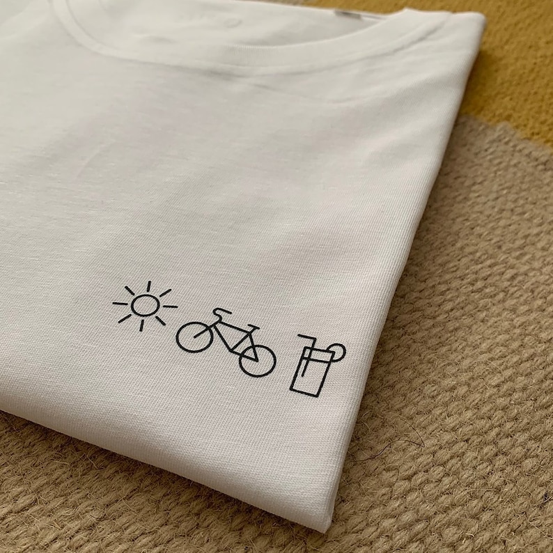 Shirt Sonne, Fahrrad, Limo 100% Biobaumwolle & Fair Wear zertifiziert Bild 1