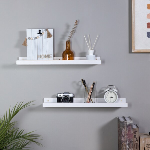 White Floating Shelves Etsy