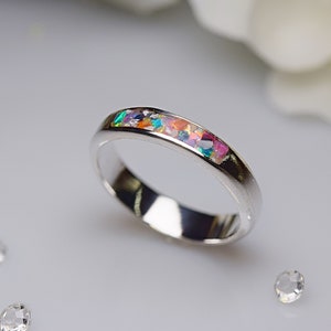 Gedeeltelijke inlegring crematie as en gedenkteken (925 zilver)