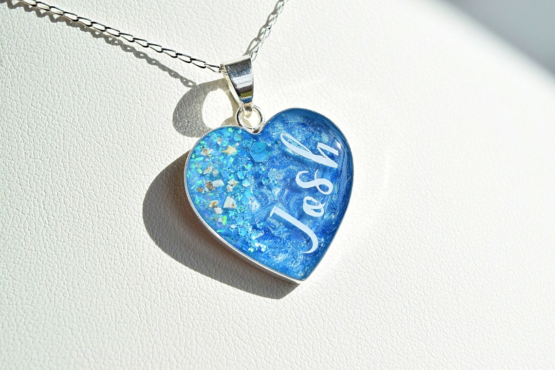 Cremation Ashes & Memorial Necklace Etsy