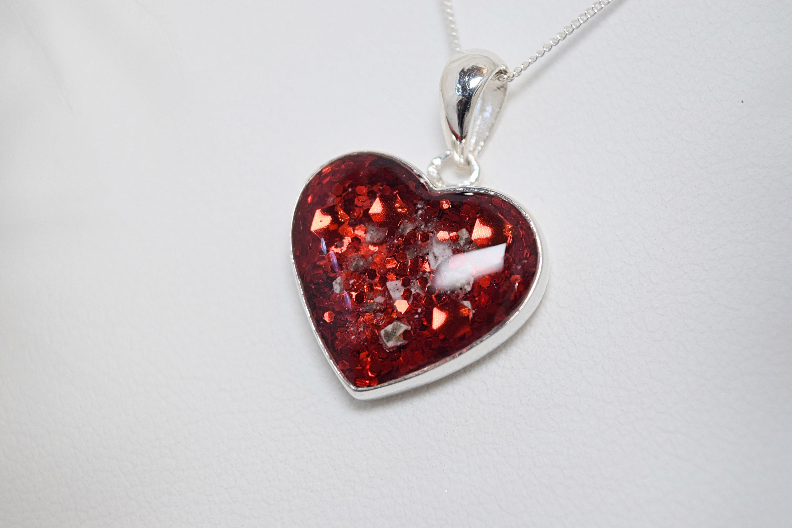 Cremation Ashes & Memorial Necklace Etsy