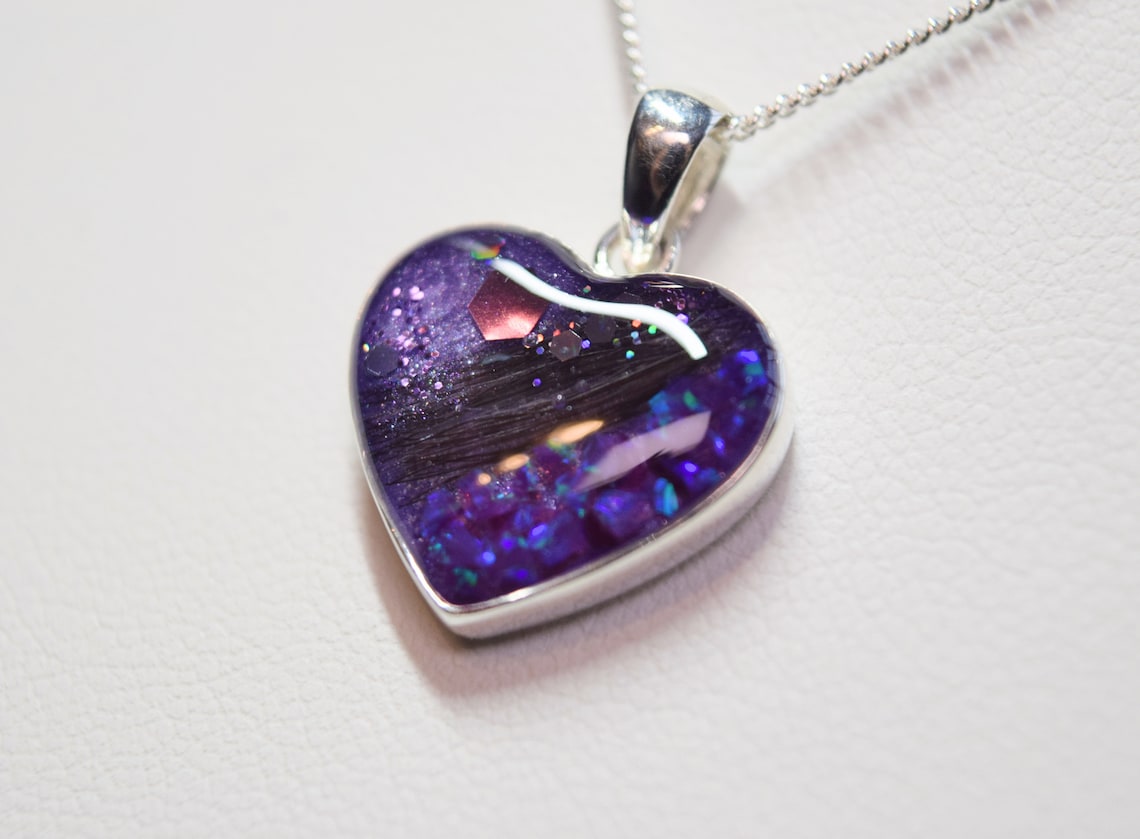 Cremation Ashes & Memorial Necklace Etsy