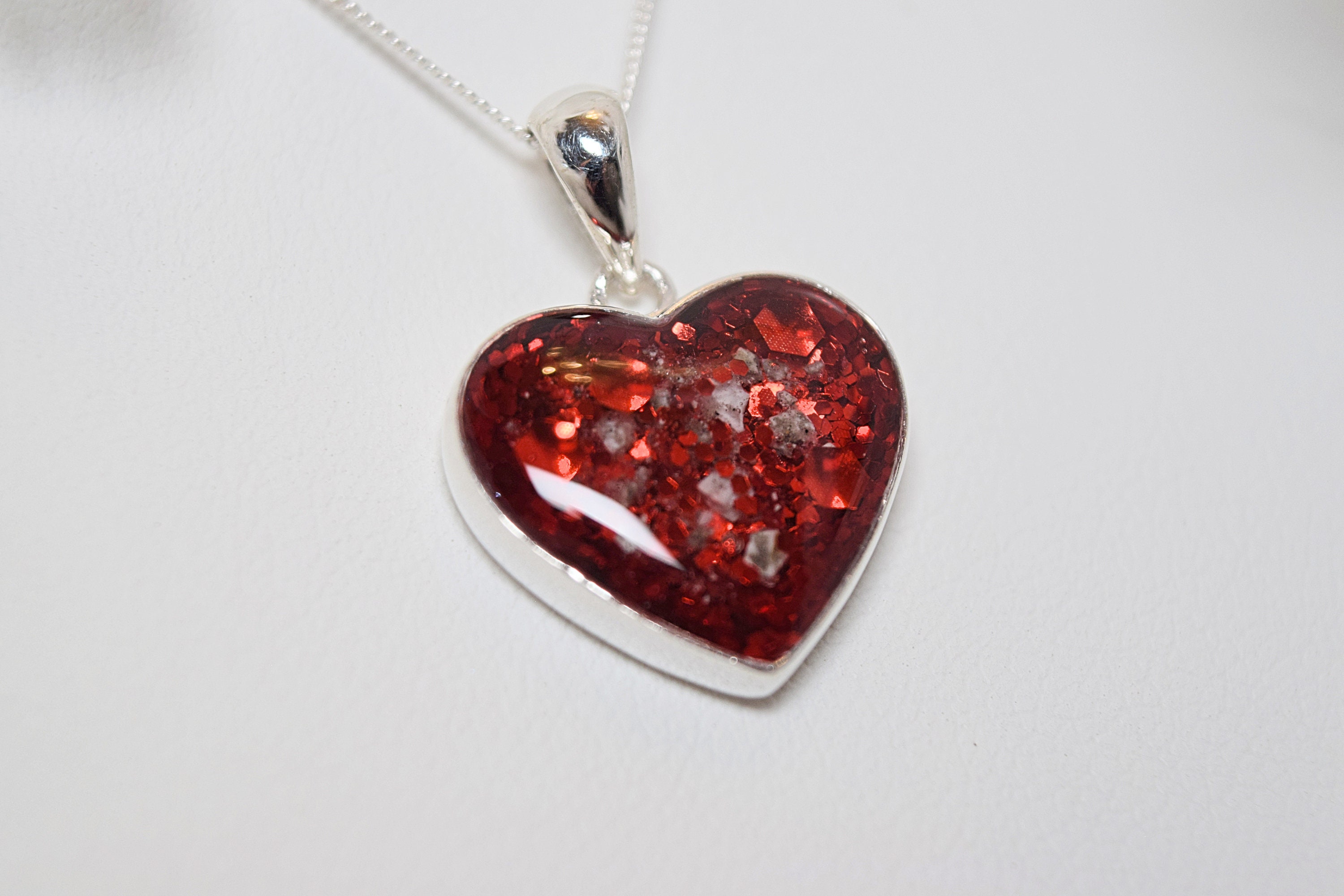 Cremation Ashes & Memorial Necklace Etsy