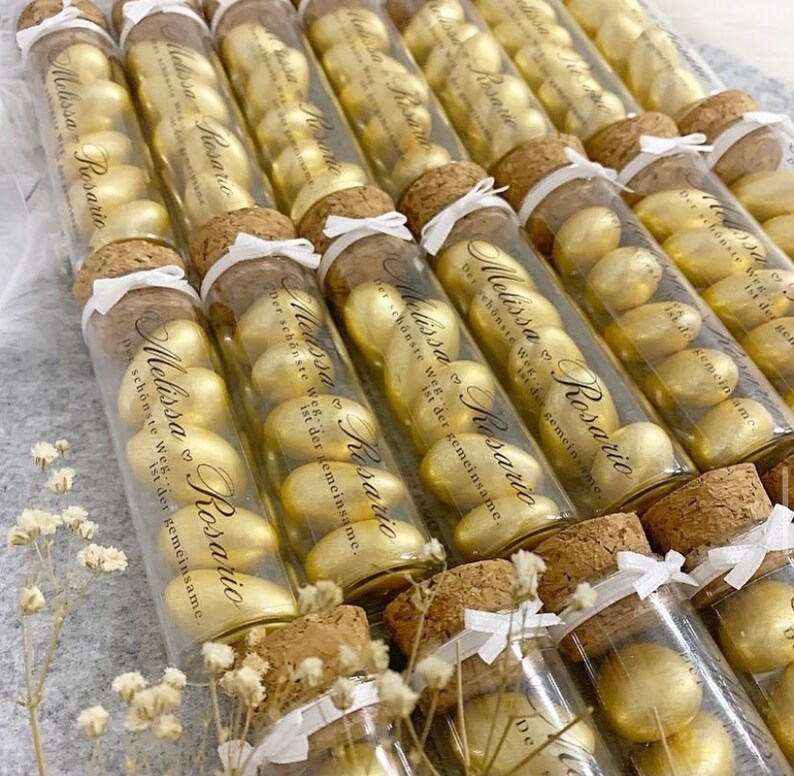 10 gifts wedding almonds Sugar almonds Guest gift Wedding Etsy