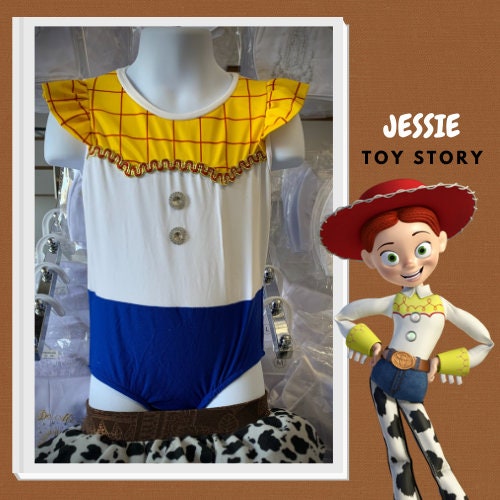 Jessie Toy story tutu dress One size 4-6 years old swimsuit | Etsy