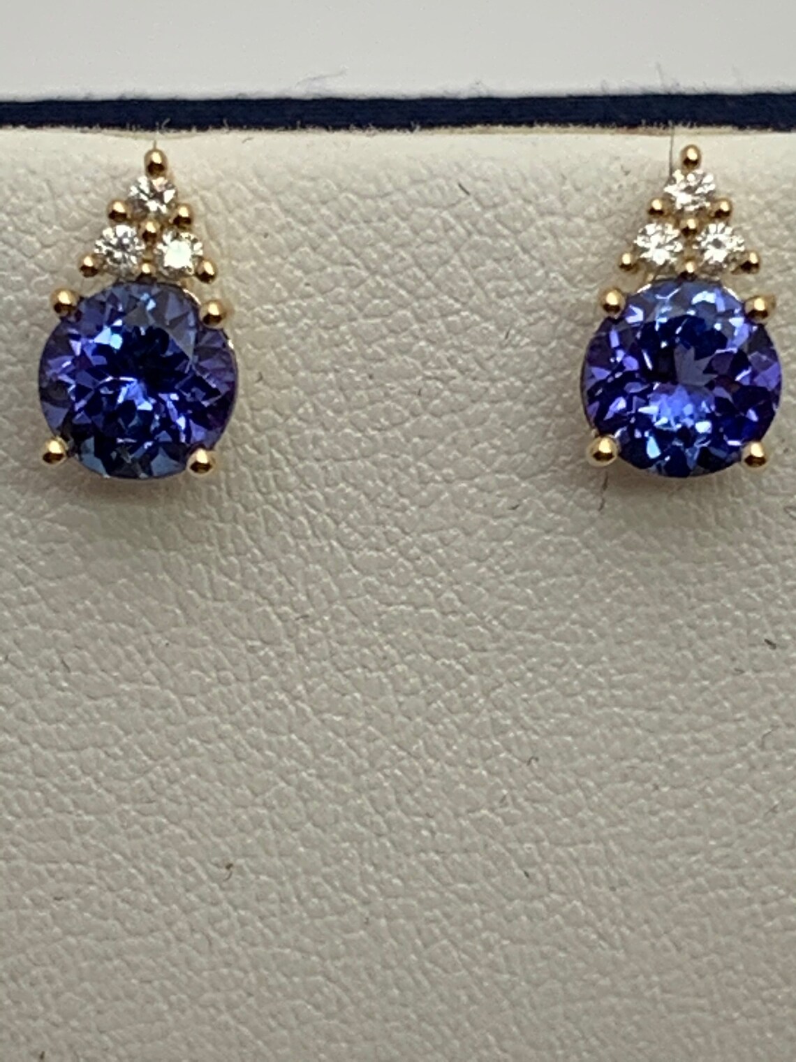 tanzanite earrings etsy