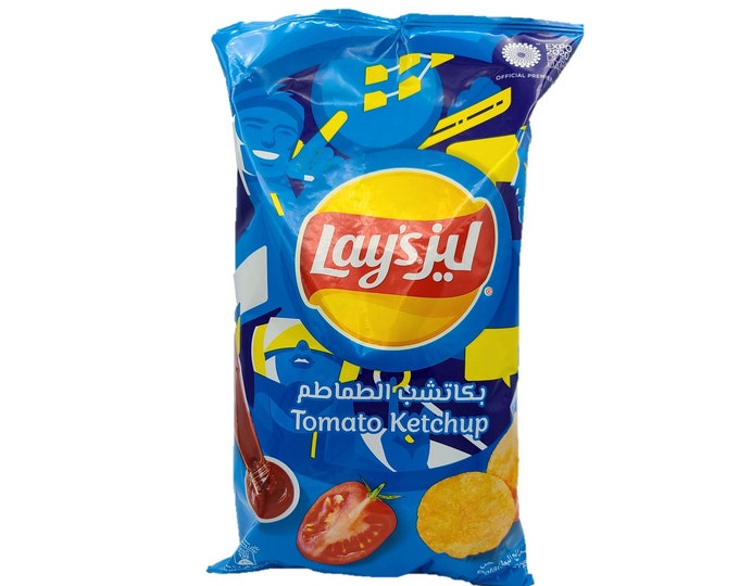 Lay's Saudi Arabia Ketchup Chips Arabic Lays Chips Etsy