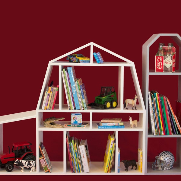Kids Bookshelf Etsy