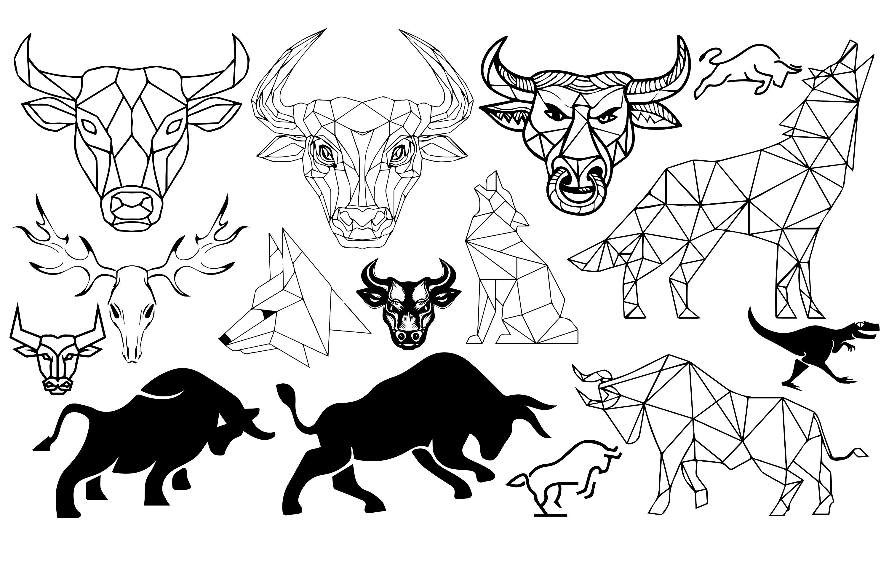 Wild Animals Bundle Animals SVG84 Wild Animals (Download Now) 