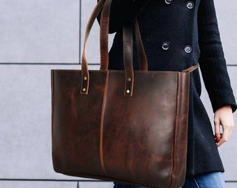 Sac fourre-tout en cuir, fourre-tout en cuir avec fermeture éclair, sacs fourre-tout en cuir pour femmes, fourre-tout en cuir avec fermeture éclair, sac à main fourre-tout en cuir, sac fourre-tout en cuir avec fermeture éclair