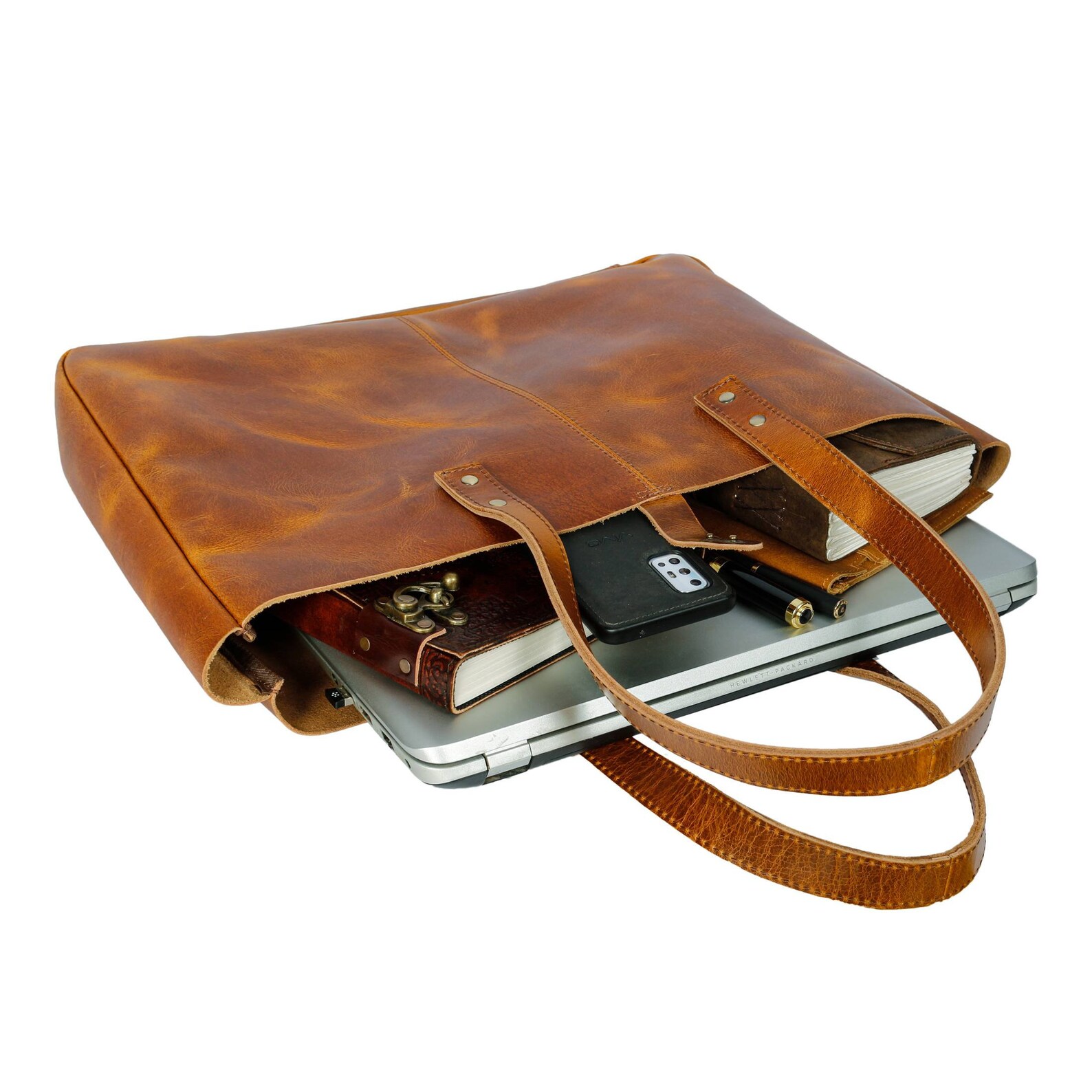 Leather Tote Bag Leather Tote With Zipper Leather Tote Bags Etsy Canada