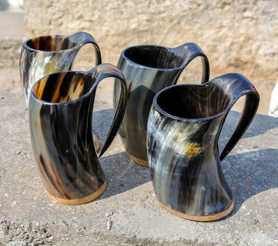 FAMILY PACK Large 24oz Viking Tankard Drinking Horn Mug Game of