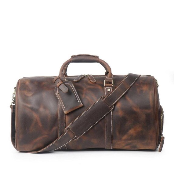 Buy Leather Duffle Bags  ClassyLeatherBags — Classy Leather Bags