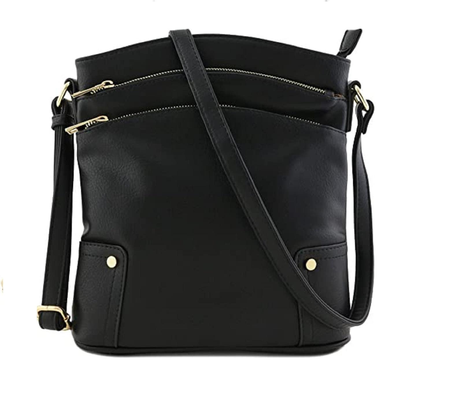 travel and meet black crossbody bag