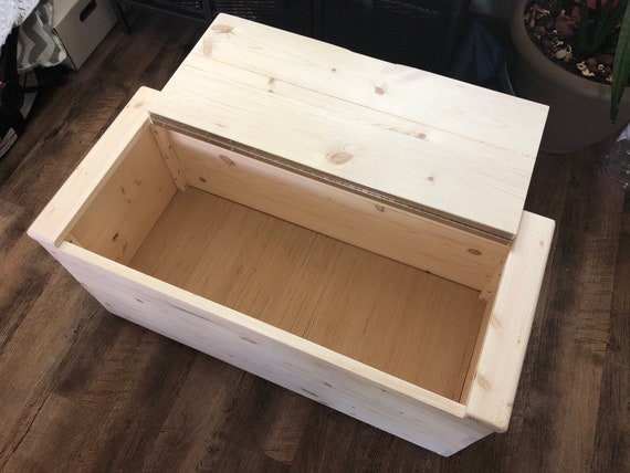 pine toy chest