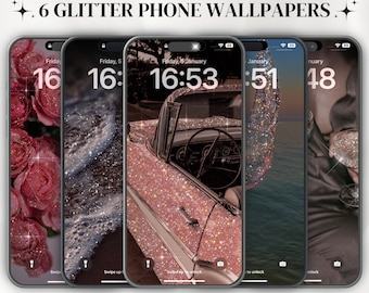Glitzer Ästhetischer Handy Hintergrundbilder, Glitzernder Handy Hintergrund, Glitzerndes Handy Hintergrundbild, Dunkler iPhone Hintergrund, iPhone Hintergrund