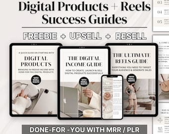 DFY Digital Product Guides: Reels, Income, Freebie (MRR/PLR)