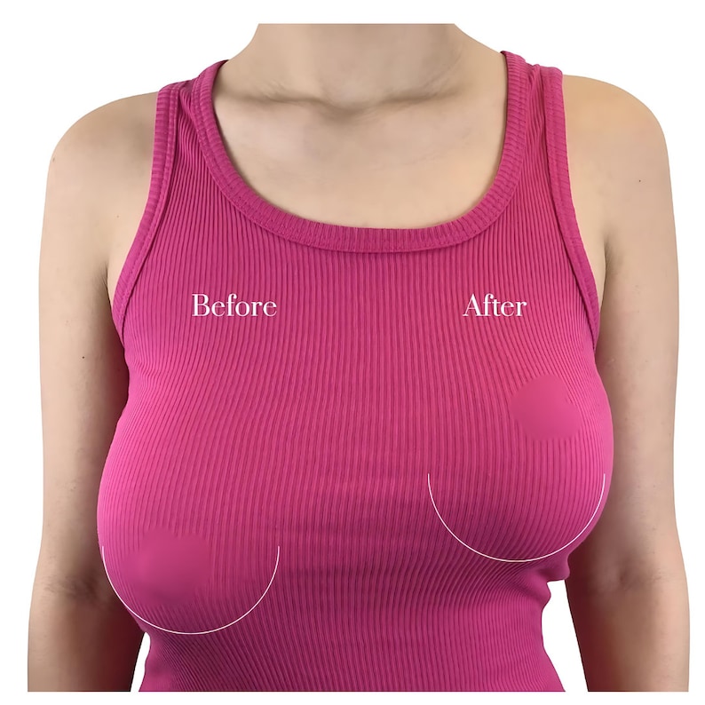 Bringitup DD+ zelfklevende bh-tape, waterdichte strapless rugloze borstlift afbeelding 7
